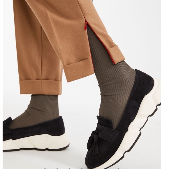 Max Mara Weekend Wool Flannel Trousers and Tulle - Picture 4 of 6